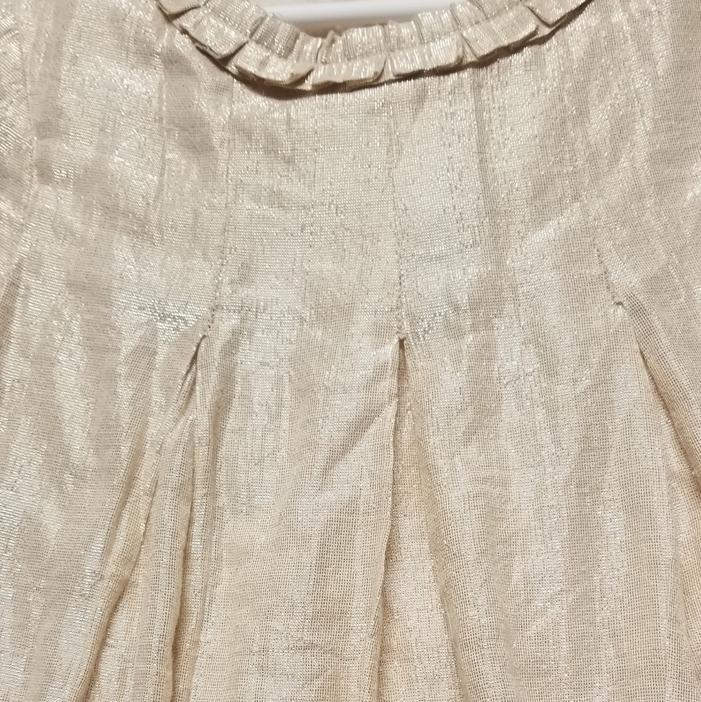 Rose gold metallic holiday dress - Picture 5 of 5